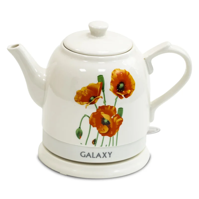 Electric Kettle Galaxy GL 0506 1400 W, volume 1.4 l, hidden heating element, ceramic body