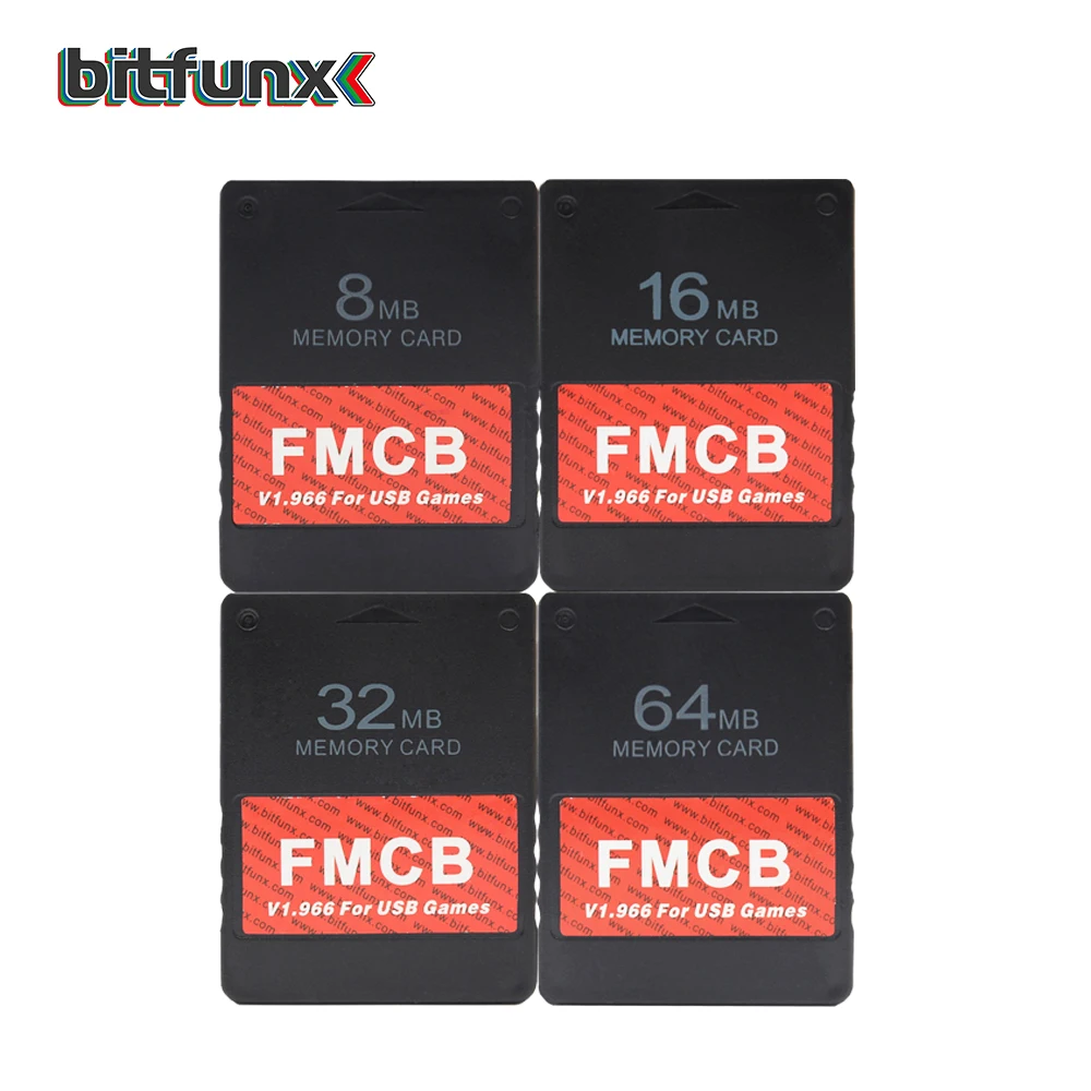  Tarjeta Bitfunx PS2 FMCB para juegos USB + Disco duro SATA de 25 ''con juegos PS2 en funda de disco