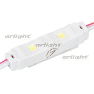 026530 Модуль герметичный ARL-ORION-MINI-12V Cool(3528, 2 LED) [Закрытый] Пакет-500 шт. ARLIGHT-Светодиоды и Модули / Мо^35