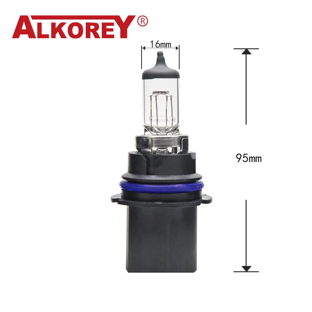 Alkorey 2Pcs 9004 HB1 12V 60/55W Lampen Auto Koplamp Hi/Lo Beam Autolichten halogeen Lampen