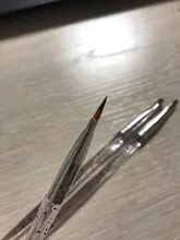 Juego de Herramientas de manicura, trazador de líneas de pintura, brochas de dibujo de flores, lápiz para dibujar pétalos, Gel UV para arte de uñas superior redondo de Metal, 3 uds.