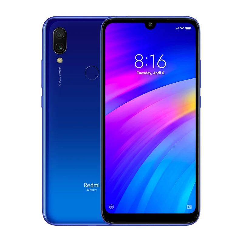 Blue Смартфон Xiaomi Redmi 7 32GB - Цвет: Blue