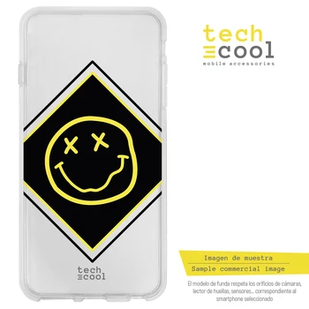

FunnyTech®Stand case Silicone for Vsmart Active 1 plus L listening Nirvana Group vers transparent