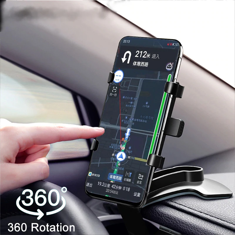 360 градусов Автомобильный держатель для телефона на магните Универсальный