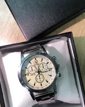 Marca Gaiety-reloj de cuarzo deportivo para hombre, cronógrafo de cuarzo deportivo, sencillo, plateado, blanco, esfera azul, creativo, informal