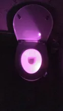 Toilet-Light Seat Night-Lamp Motion-Sensor Goodland LED Bathroom Backlight 8-Colors Children