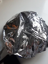 Cubierta de baño de papel de aluminio elástico desechable, cubierta de ducha de aceite para hornear, Ultra delgada, impermeable, aislamiento térmico, secado nutritivo