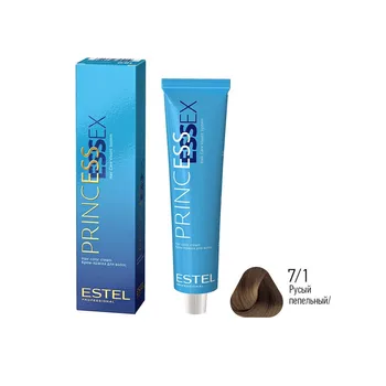 

Cream hair dye Estel Princess Essex 7/1 blond ash 60 ml