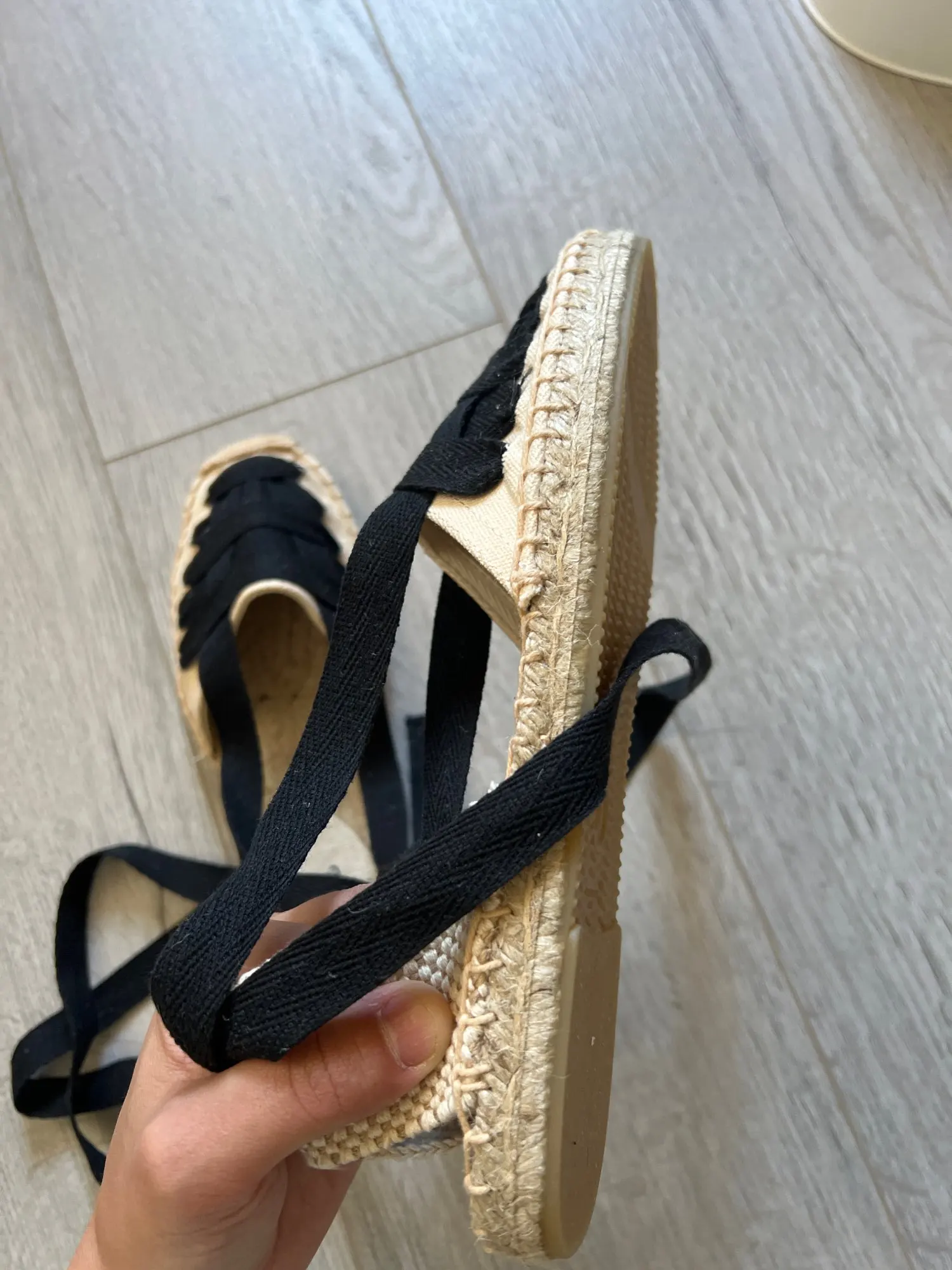 2020 Time-limited New Arrival Hemp T-strap Flat With Open Rubber Sapato Feminino Sandals Sandals Womens Espadrilles Flat Shoes