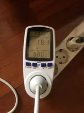 Medidor de potencia Digital de 220V CA EU, medidor de potencia LCD, vatímetro de toma de corriente, medidor de energía Kwh, FR, US, UK, AU, BR, Analizador de potencia de salida