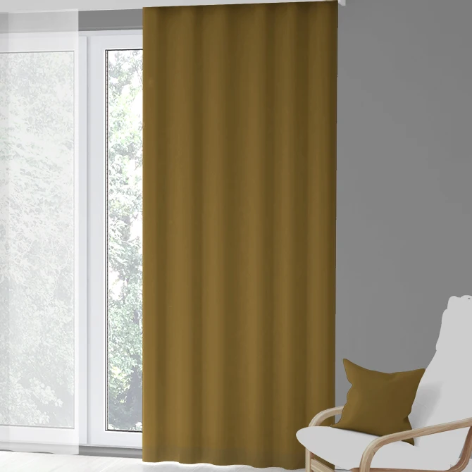 

Modern Fabric Window Curtains Solid Color Sun Shade Curtain Decorative Items for Living Room Home Series Model 103