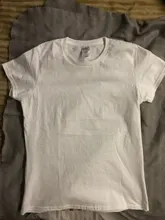 Women's T-Shirts Short-Sleeves Tops Woman Solid-Color 100%Cotton Brand-New for Female