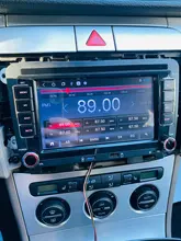 Podofo-Reproductor multimedia con GPS para coche, radio con Android 10.0, 2 Din, 7 pulgadas, para Golf/Polo/Tiguan/Passat/b7/b6/SEAT/León/Skoda/Octavia