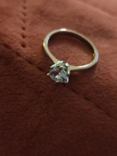 Anillos de Compromiso de boda para mujer, de Color plata joyería femenina, anillo de circonia de 6 capas con piedra, joyería al por mayor R013