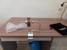 Pesca carrete de hilo-abrazadera de sedal de carrete de Pesca carrete Sistema de cola de impresión verticales curvas pesca enrollador de línea