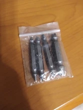 Screw-Extractor-Set Hand-Tool-Sets Remove-Stripped Screws Damaged 4pcs Easily Double-Ended