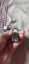 LED Flashlight Torch-Lamp Battery Linterna Powerful Work Usb Rechargeable Fishing Mini