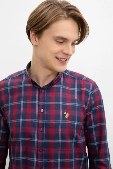 U.S. POLO ASSN. Мужской тканый гомлек