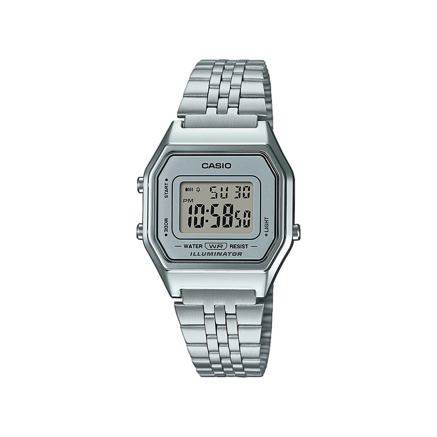 Casio LA680WEA 7EF Digital Jam Tangan Wanita Retro Tali Baja Klasik Perak Casio  LA680WEA 7EF Casio Retro Klasik Jam Tangan Wanita|Digital Jam Tangan| -  AliExpress