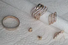 FDLK-Anillo de aleación de lujo para mujer, con incrustaciones, regalo de joyería