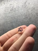 Anillo ajustable con apertura de anillos de Color dorado para mujer, con diseño de garra de gato y pata de oso, boda romántica, cristal Rosa CZ, regalos de amor, joyería