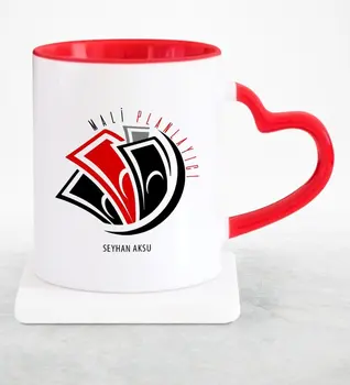 

Personalized Professional Financial Planner Red Heart Mug Cup-1