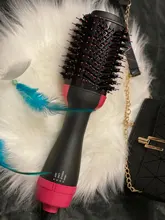 LISAPRO-secador de pelo de un paso para el hogar, cepillo de aire caliente y voluminizador, rizador de pelo, Alisador, herramientas de estilismo de cabello