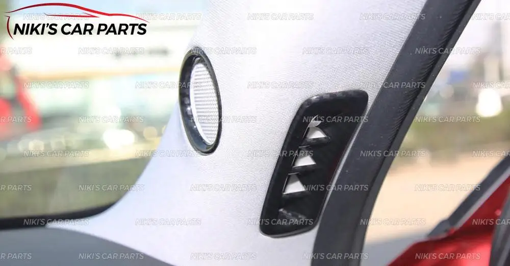 Накладки на динамики для Mazda CX5- ABS пластик 2 шт. литье украшение автомобиля Стайлинг интерьер