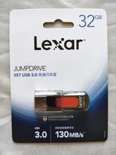 Lexar-unidad Flash USB 3,0 Original para PC, unidad Flash de 64GB, 128GB, 256GB, disco U, 150 MB/s, 256 bits, AES, 32GB