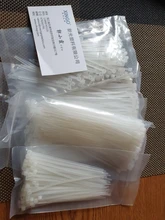 Bridas de nylon para cables, autosujección, 3x60, 3x80, 3x500, 3x100, 3x120mm, 150 unidades