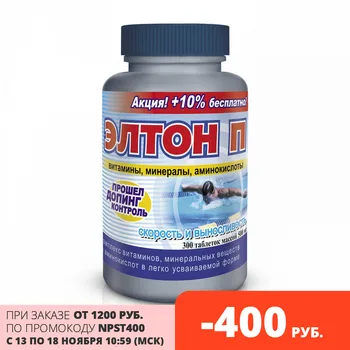 

Elton p 300 tablets. Natural vitamin-mineral complex of adaptive action.