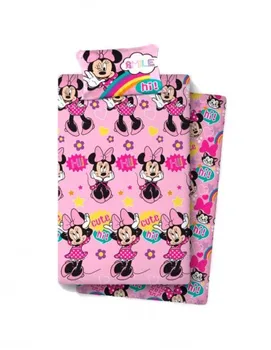 

Set of MINNIE MOUSE bed sheets 90 CM.