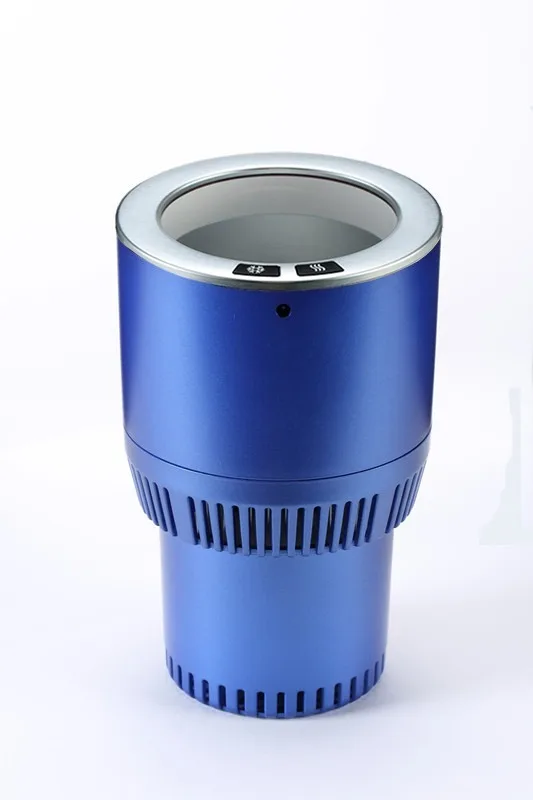 Paltier / Автокружка-холодильник Smart Cup, термоподстаканник держатель напитков с охлаждением и нагревом - Название цвета: Синий