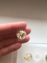 Moldes de silicona para pendientes, molde de cubos de resina epoxi UV, bolas, molde de fundición para hacer joyas, collar, pulsera, herramienta