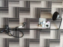 Faucet Shower-Faucet-System Showerhead Bathroom Rainfall Black Brass Dual-Handle 