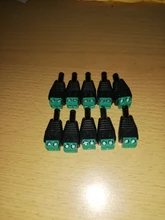 Jack-Adapter Connector-Plug Led-Light Power CCTV 10pcs DC for Single-Color 12V