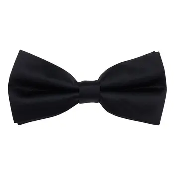 

Men's bow tie (black, microfiber) 56025