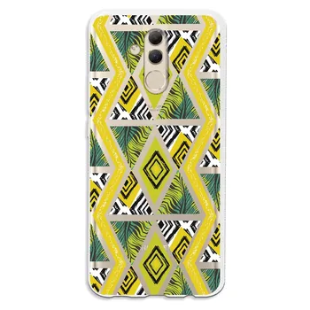 

Stand case costume drawing Rhombus WP025 for Huawei Matte 20 Lite