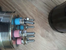 Tri-abrazadera (OD64) de 2 pulgadas, 220V/380V, todos los SUS304, calentador de tubo de Elemento calentador de agua de inmersión eléctrico, 3/3, 75/4, 5/6/9KW