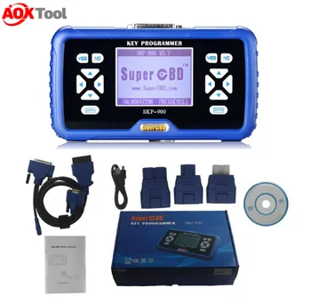 

SuperOBD SKP900 SKP-900 Auto transponder remote key programmer free lifetime update online Support Almost All Cars Original Late