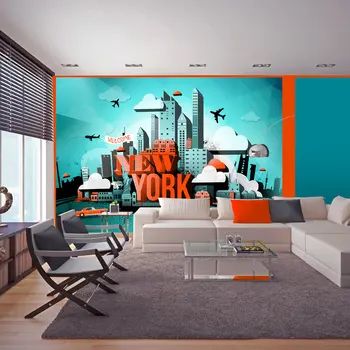 

Wall mural-Welcome New York - 250x175 cm
