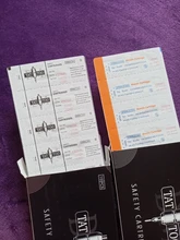 Cartucho para tatuar agujas RL RS RM M1, aguja de tatuaje esterilizada de seguridad, desechable, para máquinas de cartucho, agarres