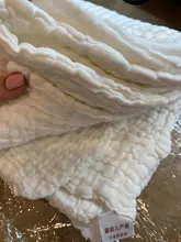 Manta de lana para bebé, Manta para recién nacido, bebé, invierno, muselina, cuadrados, pañales de baño para bebé, 6 capas