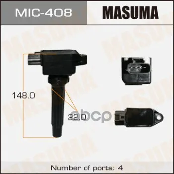 Катушка Зажигания Masuma Mic408 Masuma арт. MIC408
