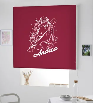 

Blind Iroa customizable Child/Unicorn Andrea! ROLLER BLINDS TRANSLUCENT! (NETWORK 100X175)