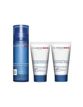 

CLARINS MEN BALSAM SUPER MOISTURIZING 50 ML + 2 PRODUCTS SET GIFT