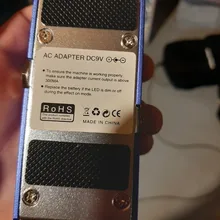 Pedal de efecto de guitarra Mini, DC 9V, con Control de intensidad