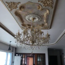 Crystal Chandelier Pendants Indoor-Lamp Tiffany Home-Lighting Living-Room Modern Lustres-De-Cristal-Decoration