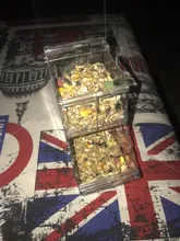 Hamster Rabbit Food Dispenser Feeder Plastic Clear Automatic Pet Feeder For Hamster Guinea