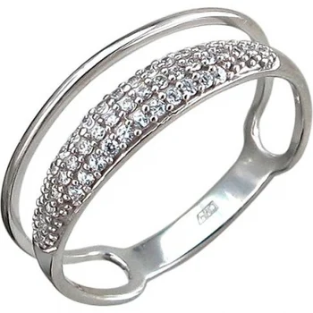 

Esthete ring with 41 cubic zirconia